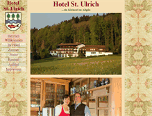 Tablet Screenshot of hotel-st-ulrich.com